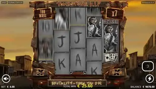Tombstone R.I.P video slot details